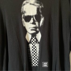 Vans x Karl Lagerfeld tee shirt